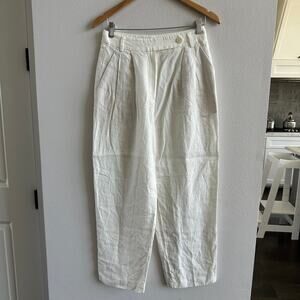 Massimo Dutti Linen Pants Size 4
